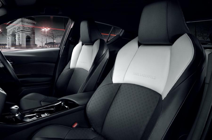 Интерьер Toyota C-HR by Karl Lagerfeld Limited Edition 2020 года  (фото 4 из 6)